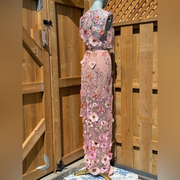 🆕 BRONX & BANCO 🧿 NWOT Jasmine Pastel Pink Multi Two Piece Set, Sz L / US 8 - Picture 10 of 16